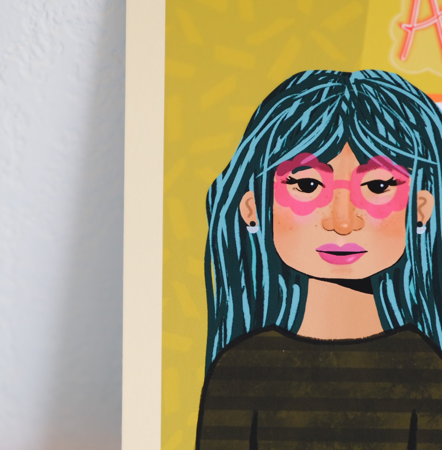 Art Print – Austin Girl Illustration