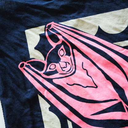 Mexican Long-Nosed Bat Bandana | Midnight Pollinator Cotton 22" × 22"