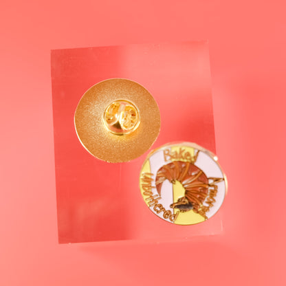 Croissantadillo Enamel Pin – Armadillo Animal Pin