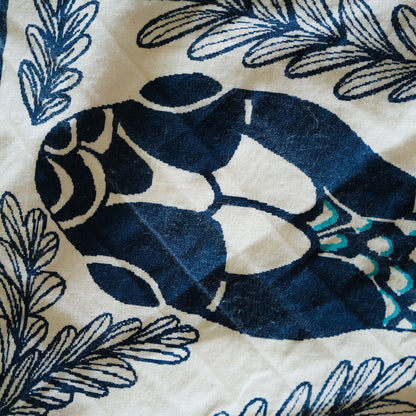 Texas Night & Brush Bandana | 100% Cotton 22" × 22"