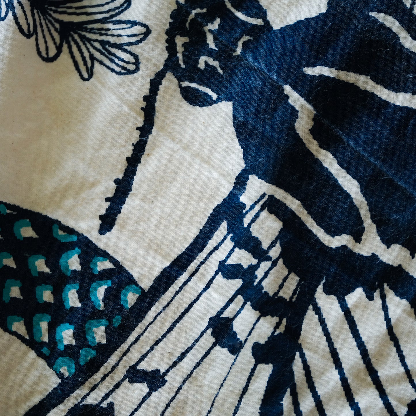 Texas Night & Brush Bandana | 100% Cotton 22" × 22"